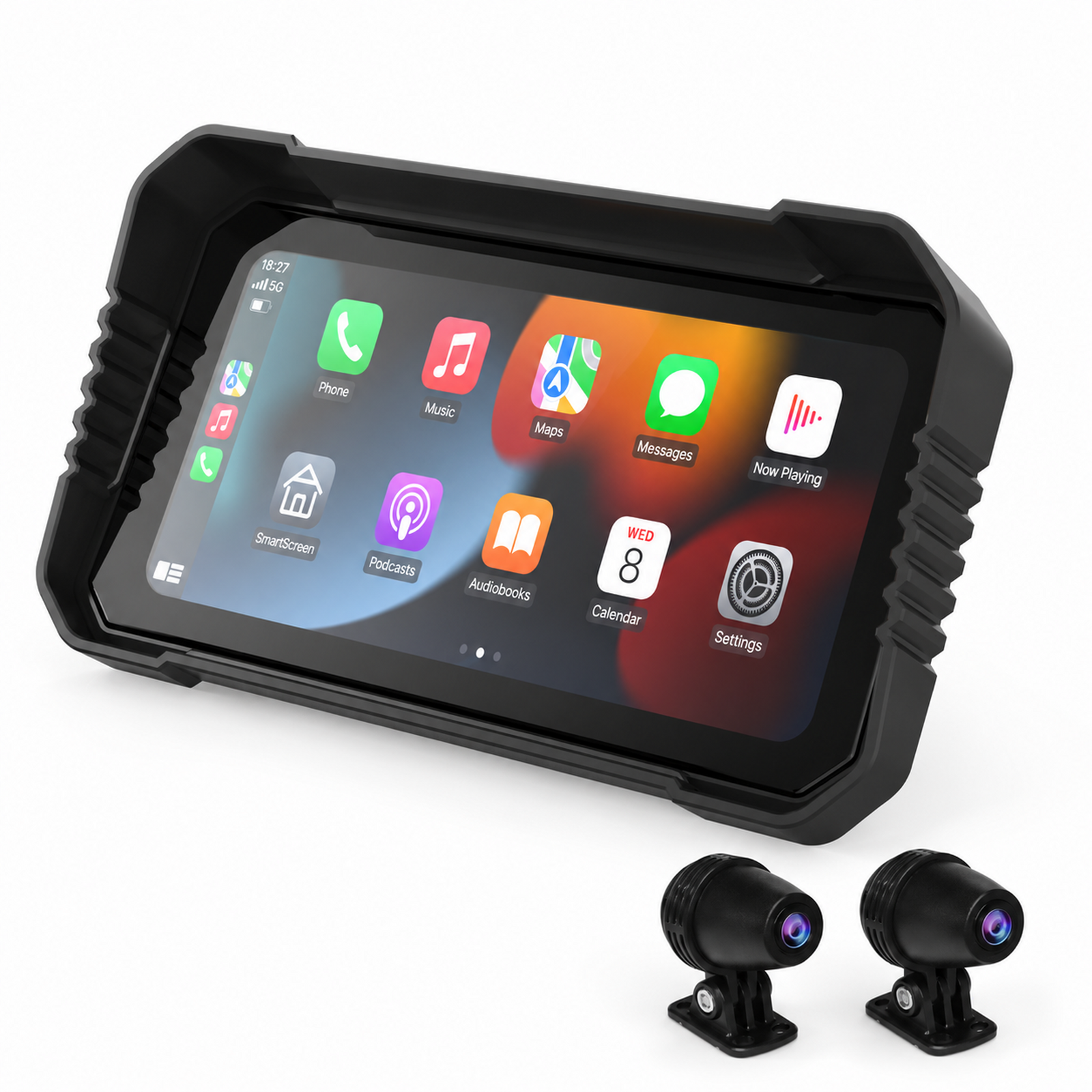CarPlay 6 Pulgadas Con Cámaras