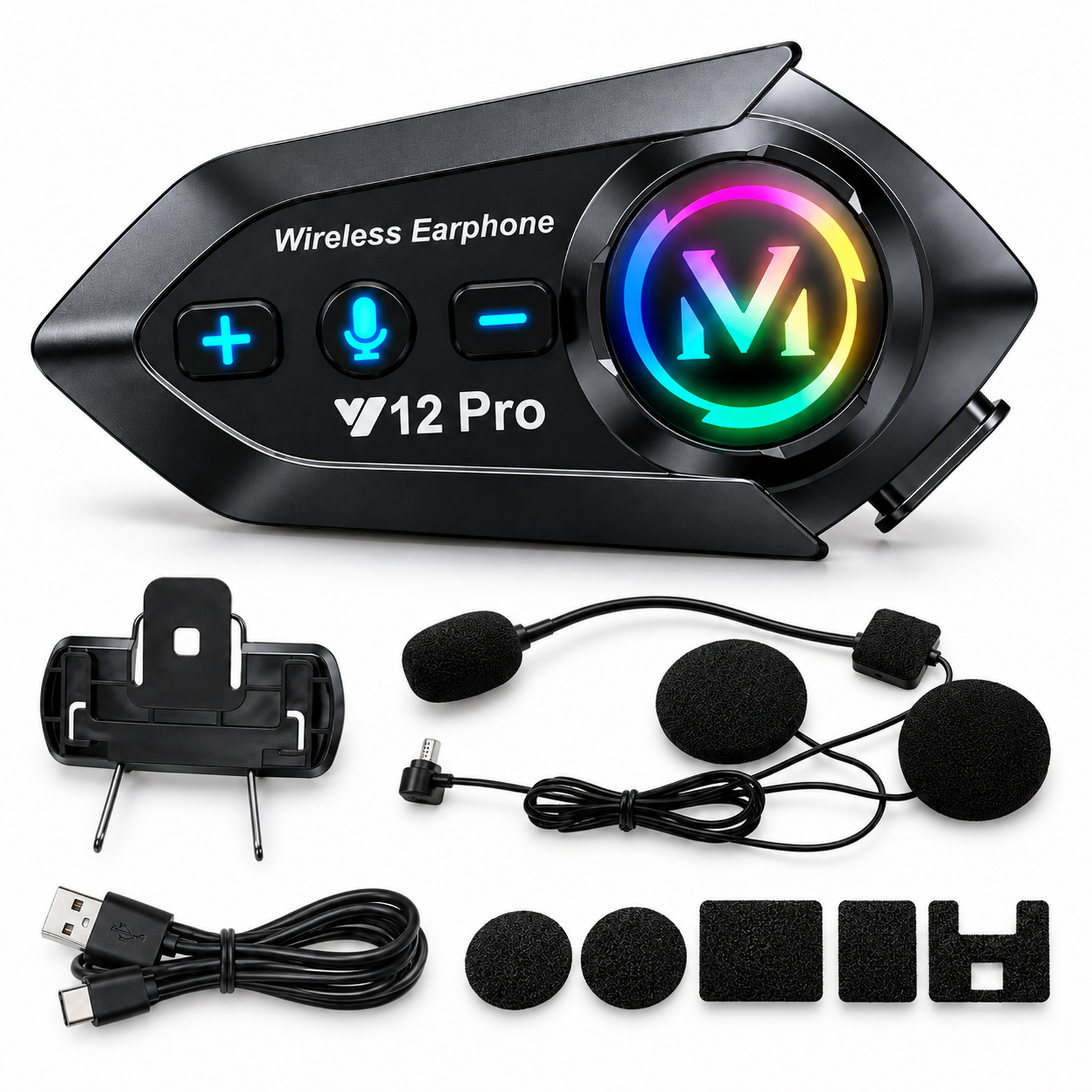 Intercomunicador Y12 Pro Bluetooth
