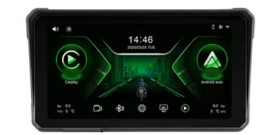 CarPlay 6 Pulgadas Desmontable de Pines Con Camaras